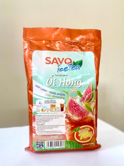 Trà Ổi Hồng Savo Icetea 800g