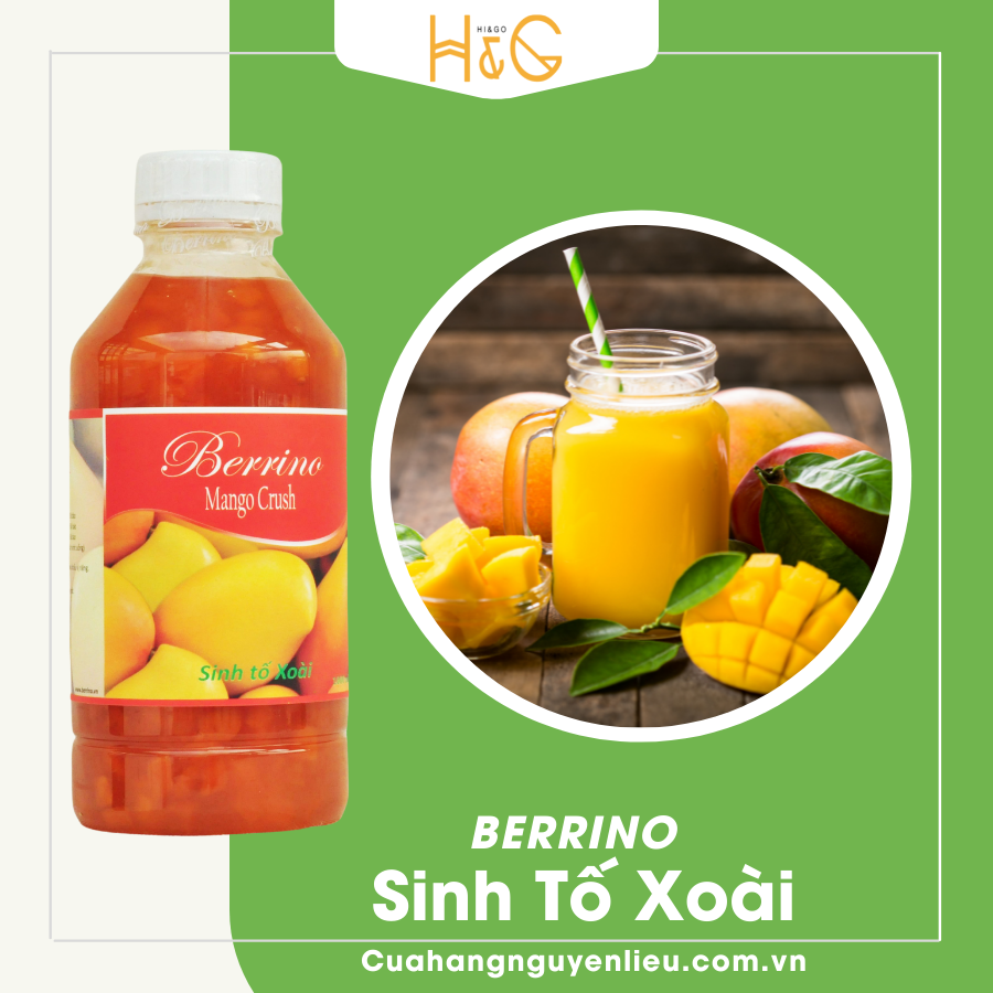 Mứt Sinh tố Berrino Xoài