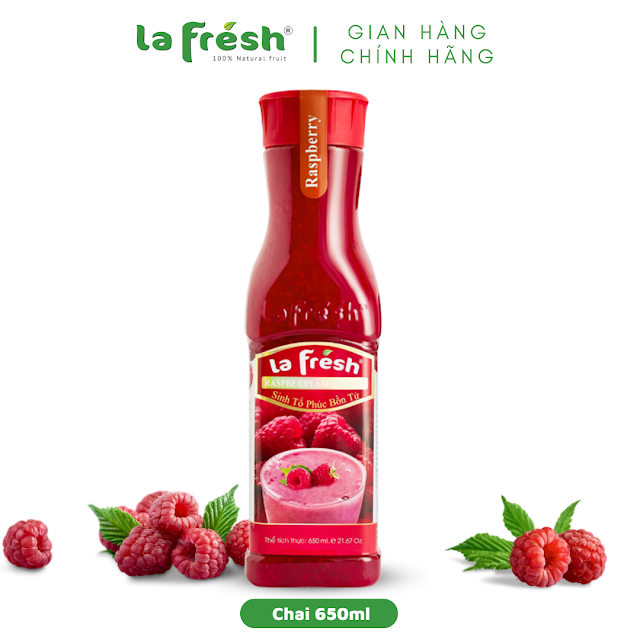 Sinh Tố Phúc Bồn Tử LaFresh - Chai 650 ml