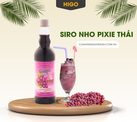 Siro Thái Nho - Hiệu Pixie