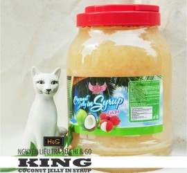 Thạch Dừa King Đào 4 Kg