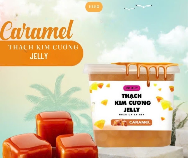 Thạch Kim Cương Caramel - Mr.Jelly