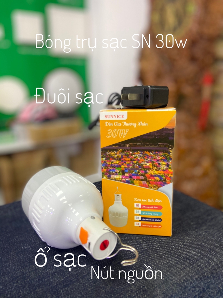 Bóng trụ sạc Sunnice