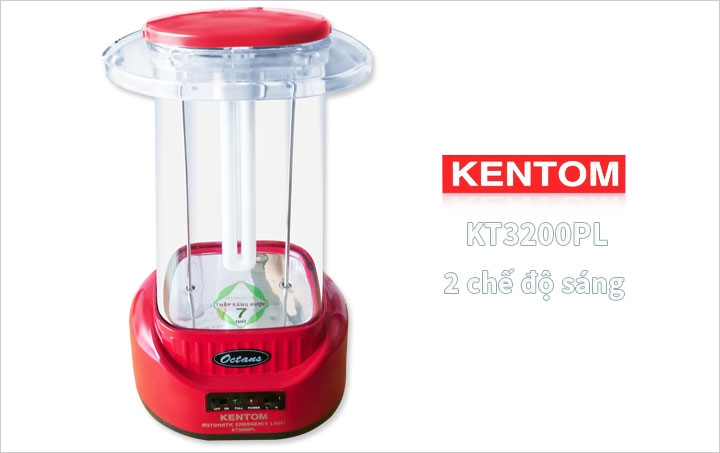 ĐÈN SẠC KHẨN CẤP KENTOM - KT-3200