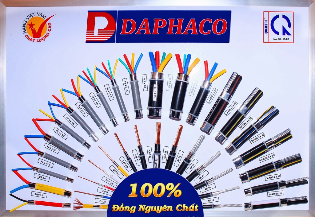 CÁP DAPHACO CV 3.0mm2