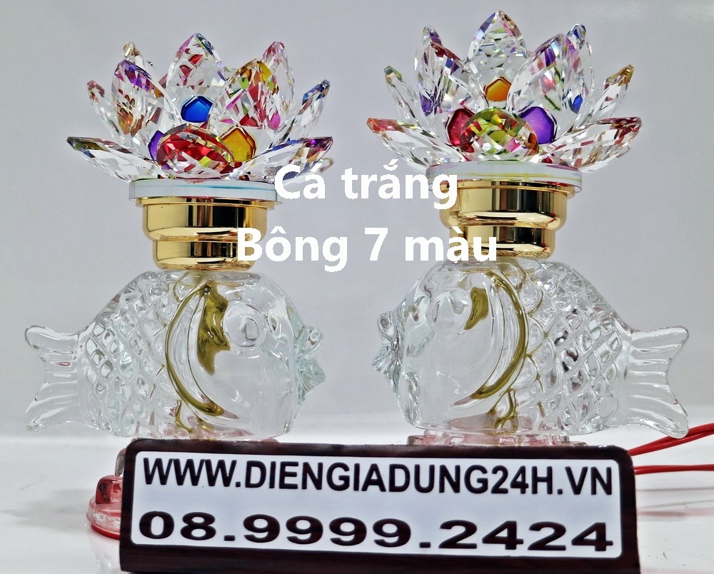 ĐÈN THỜ CÁ PHA LÊ CAO CẤP ( NHỎ )