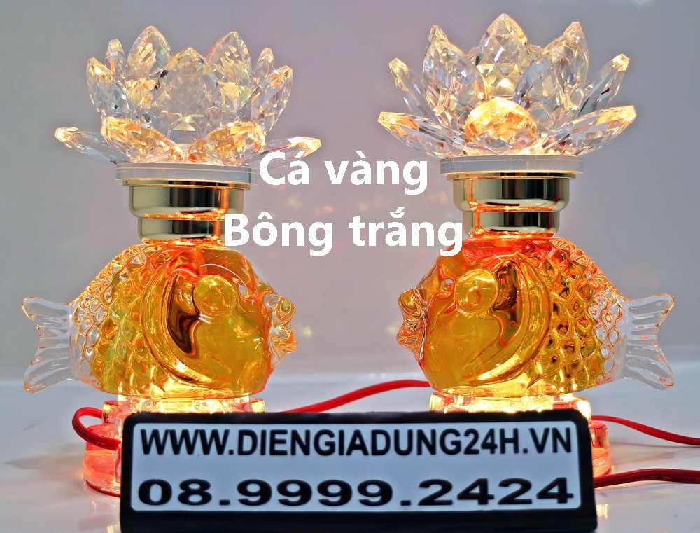 ĐÈN THỜ CÁ PHA LÊ CAO CẤP ( NHỎ )
