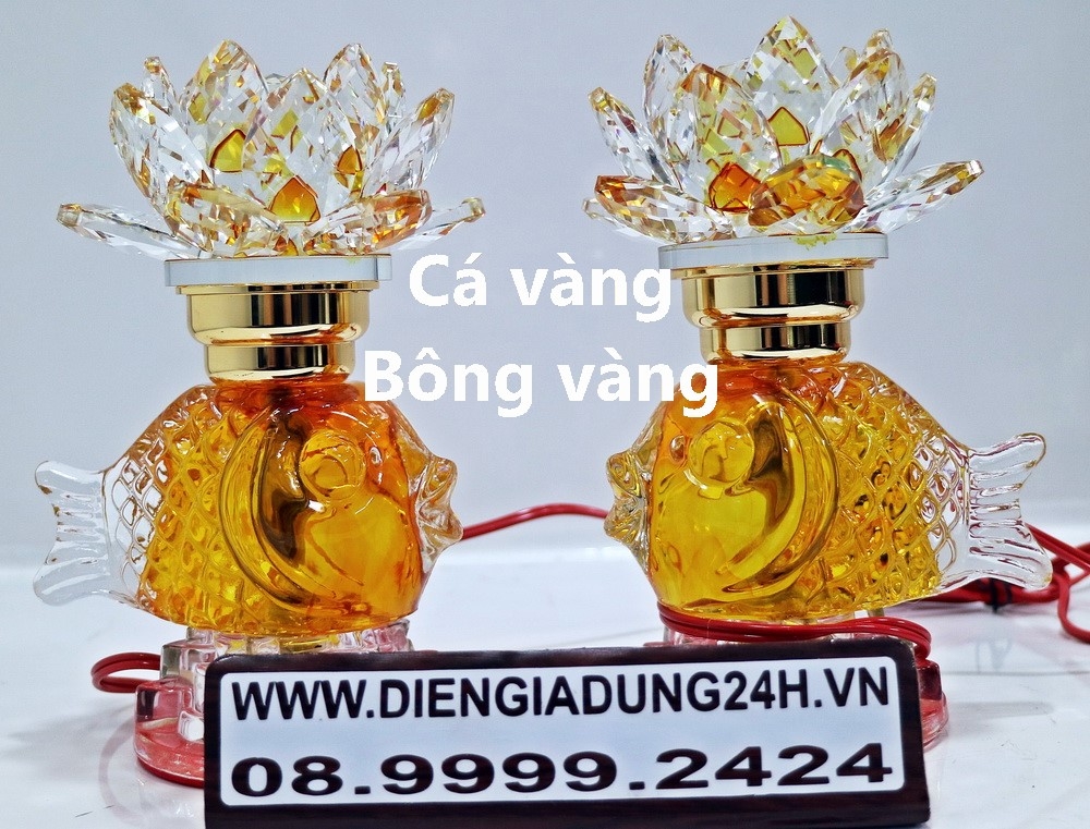 ĐÈN THỜ CÁ PHA LÊ CAO CẤP ( NHỎ )