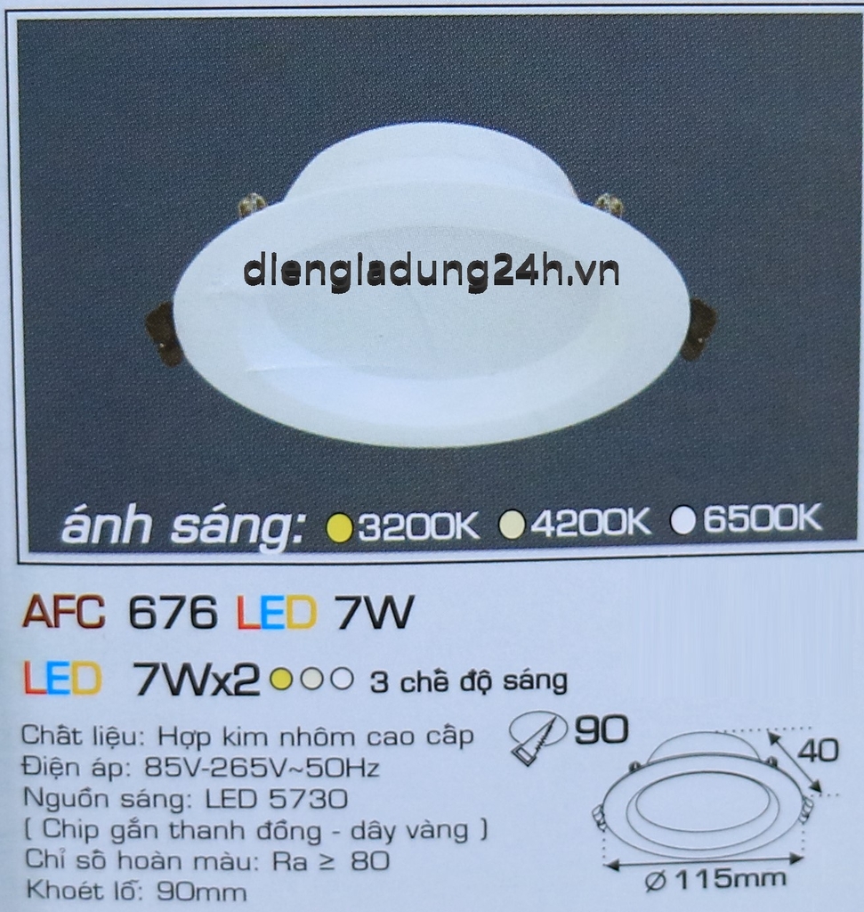 AFC 676 LED 7W