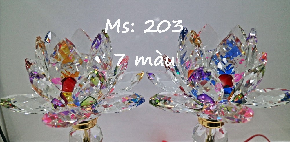 ĐÈN THỜ PHA LÊ CAO CẤP 203 - 7 MÀU