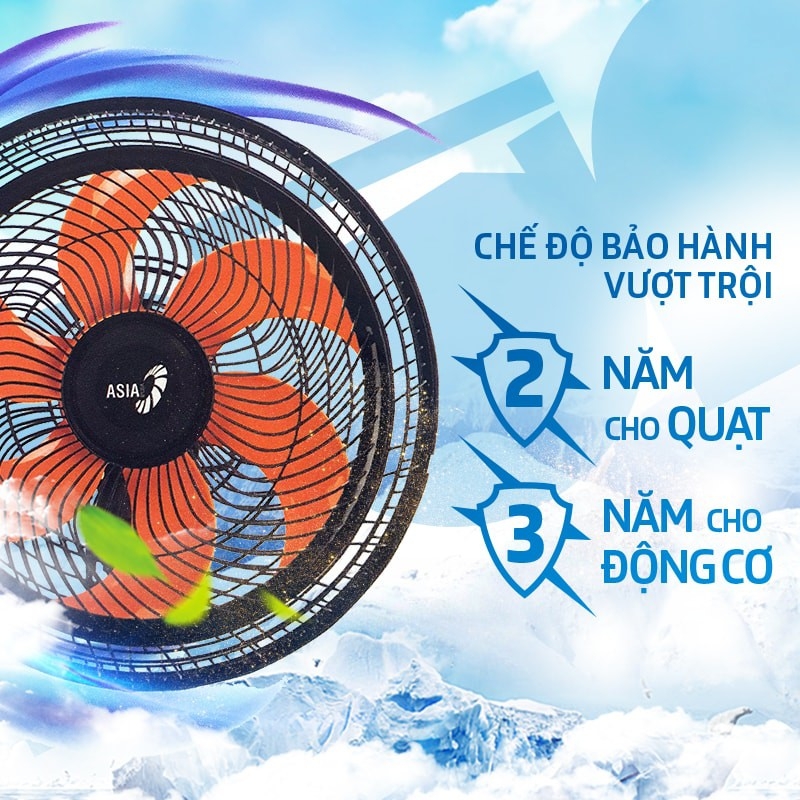 Quạt đứng TURBO Asia 6 cánh