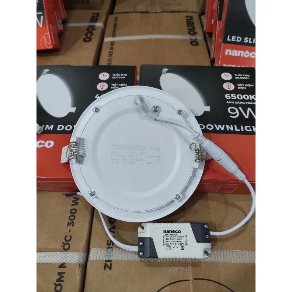 Đèn LED downlight siêu mỏng Nanoco NSD0961