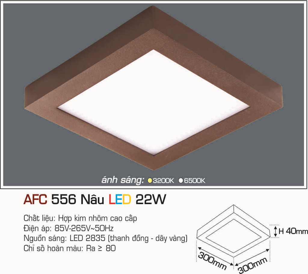 AFC 556 NÂU LED