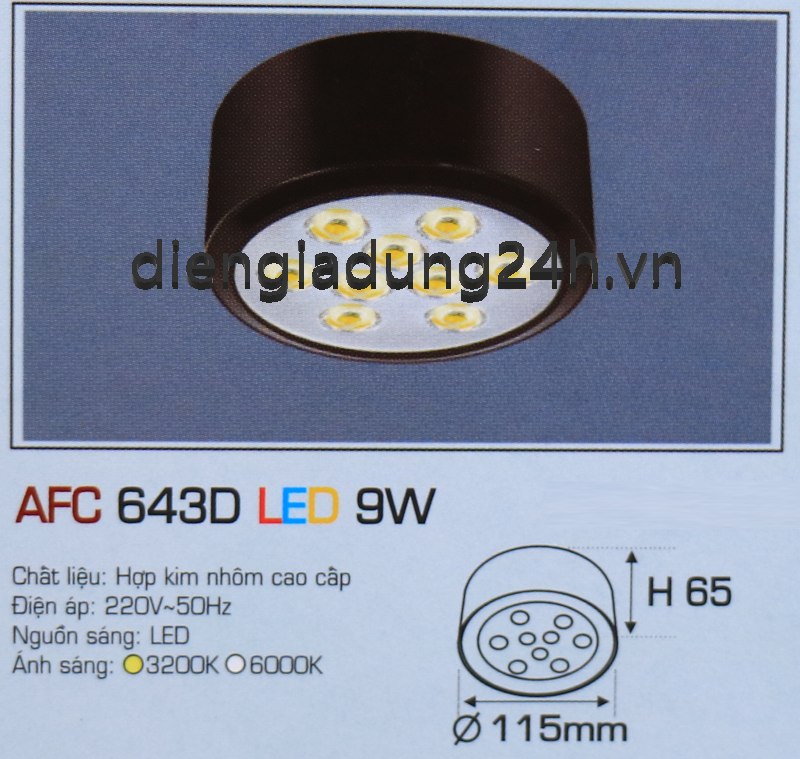 AFC 643D LED