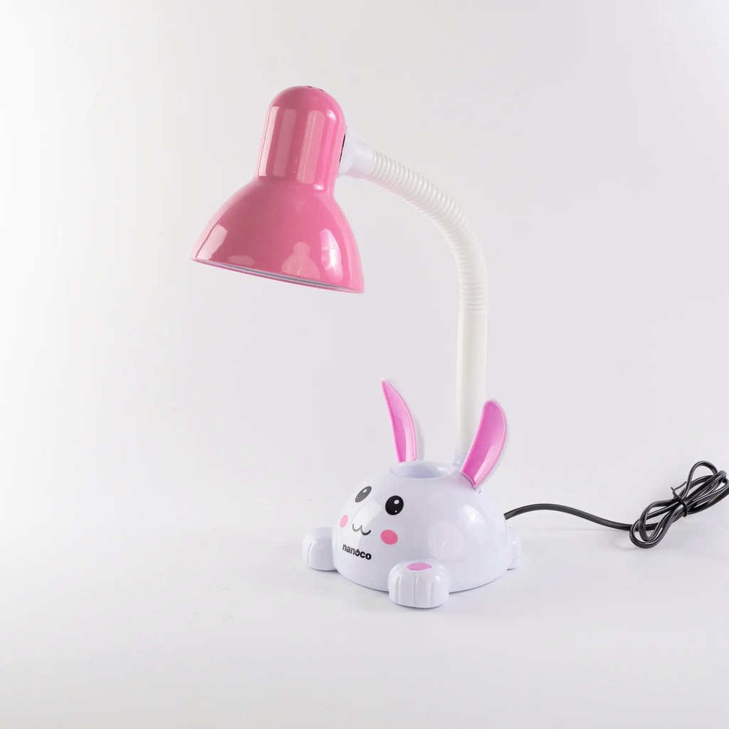 Đèn bàn E27 Nanoco NDKC01P (HỒNG), NDKC01BE (XANH)