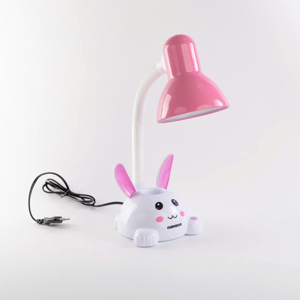 Đèn bàn E27 Nanoco NDKC01P (HỒNG), NDKC01BE (XANH)
