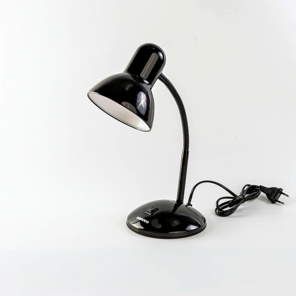 Đèn bàn E27 Nanoco NDKC02B, NDKC02W