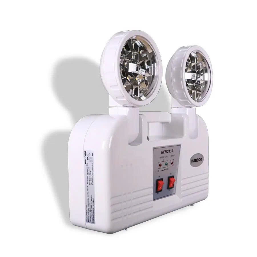 Đèn chiếu sáng khẩn cấp 3.7V 2.2A pin 3H NEM21351