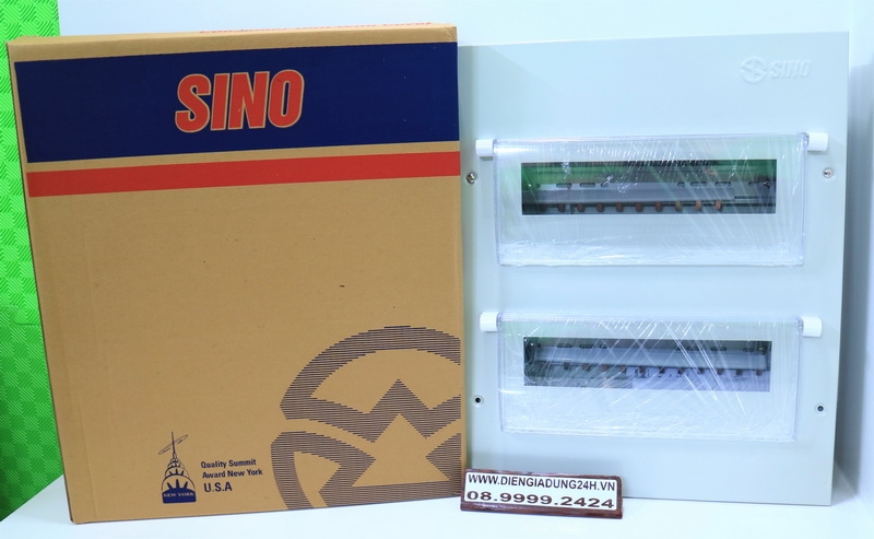 TỦ ĐIỆN VỎ KIM LOẠI 24 ĐƯỜNG SINO EM24PL