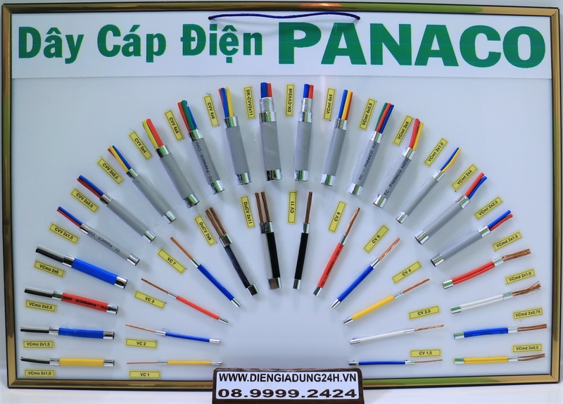 CÁP DẸP PANACO 2 x 2.5mm2