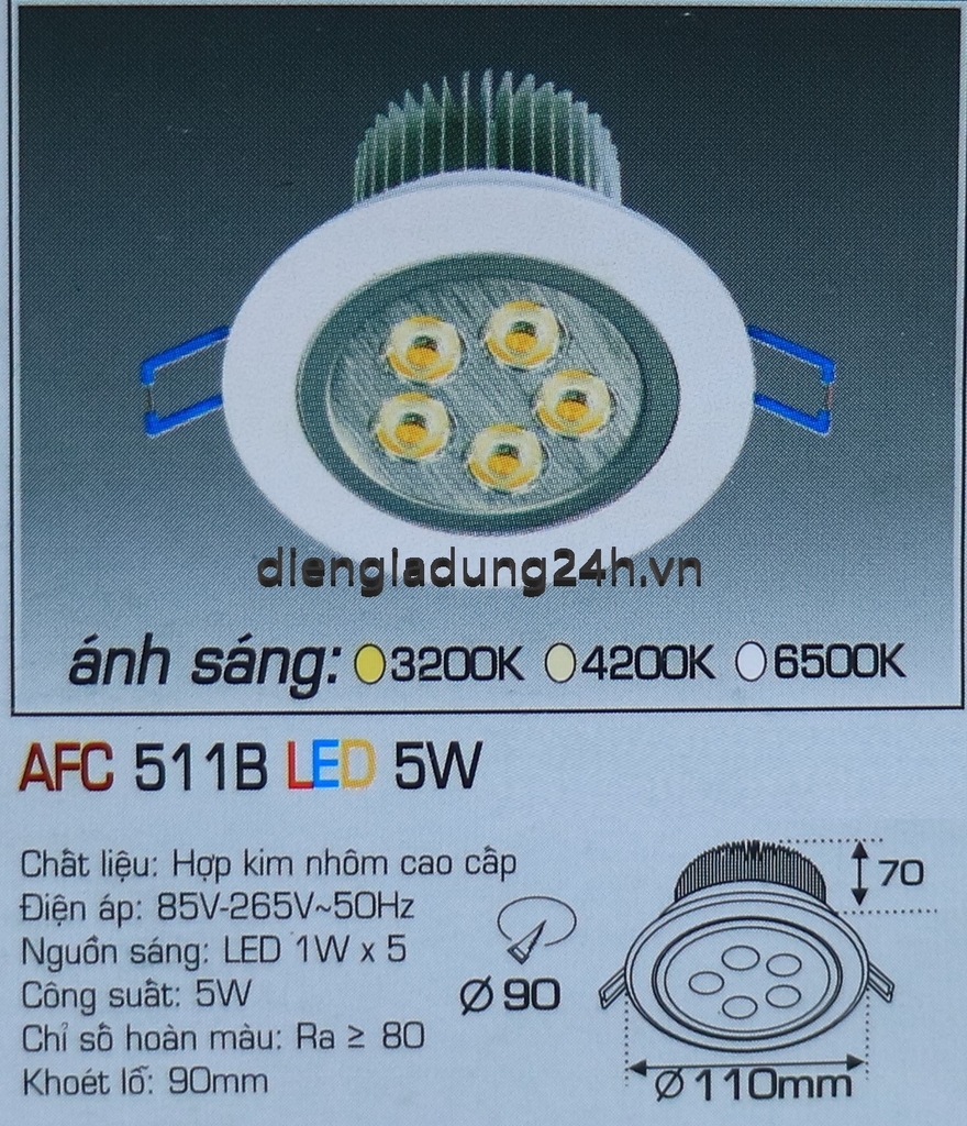 AFC 511B LED 5W