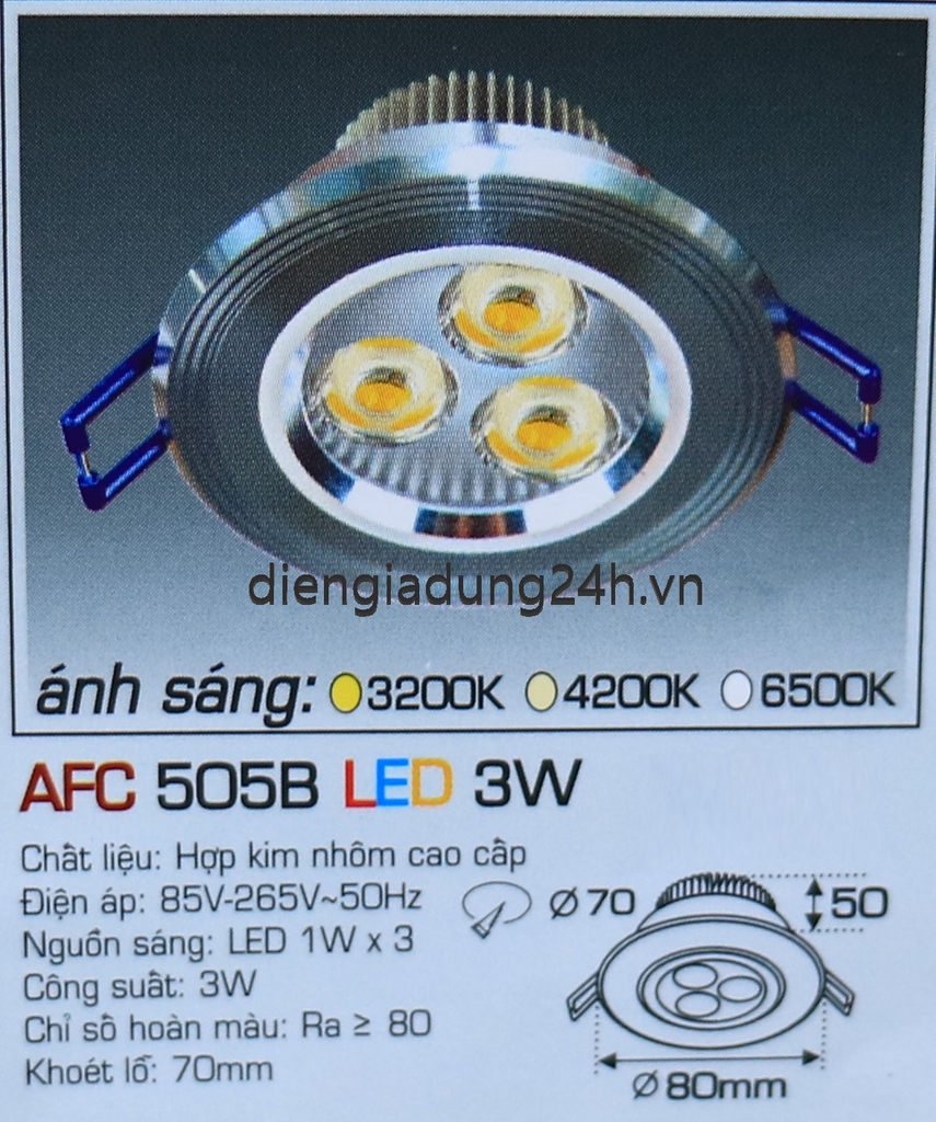 AFC 505B LED 3W