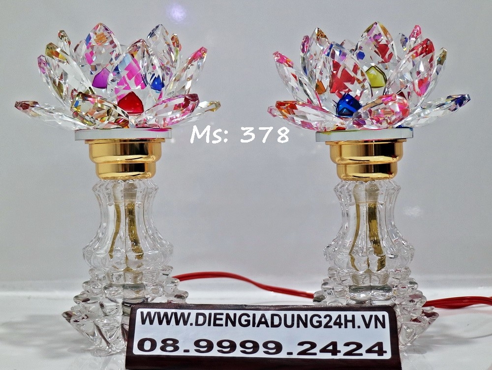 ĐÈN THỜ PHA LÊ CAO CẤP 378 - 7 MÀU