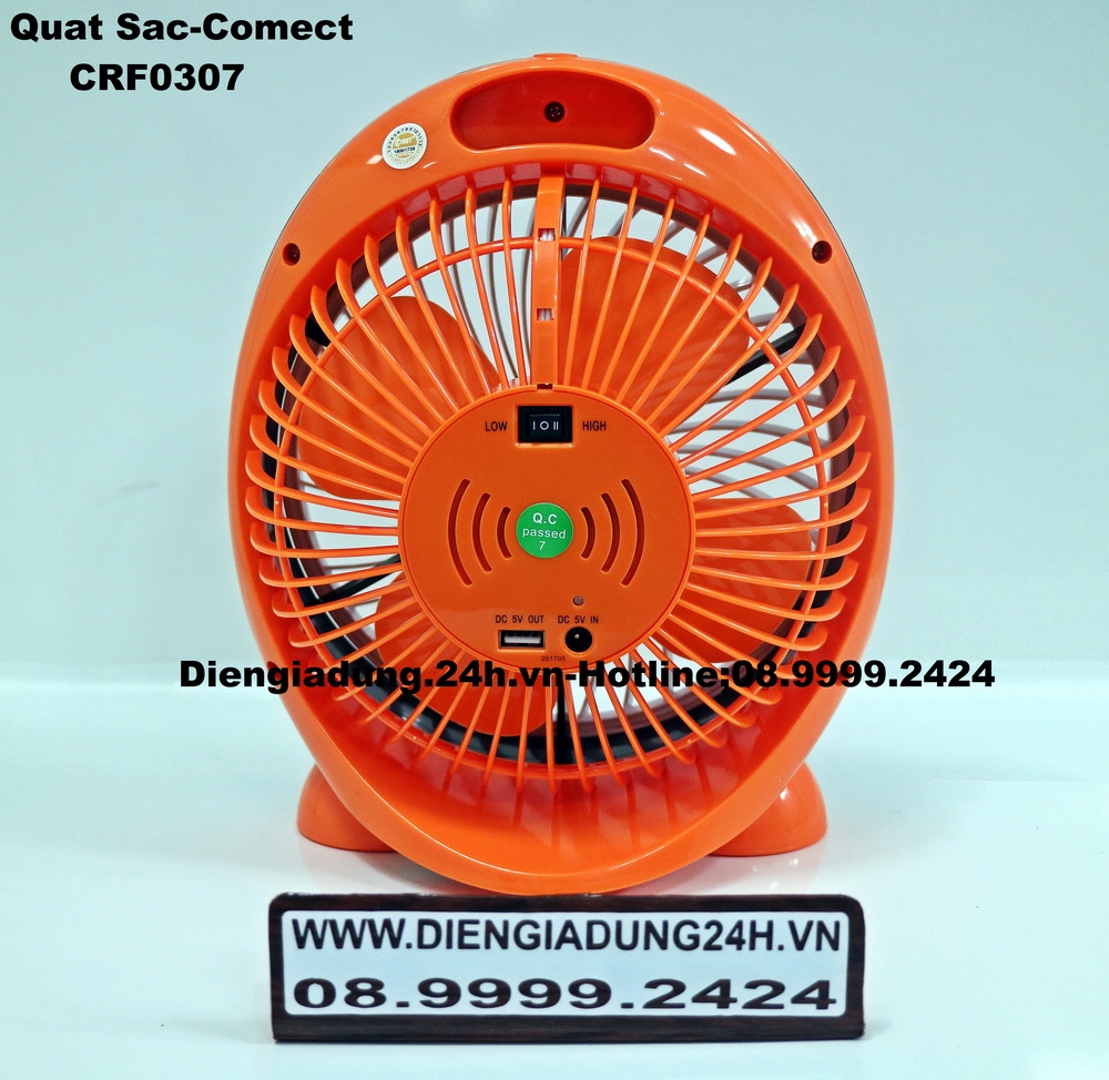 Quạt sạc comect - CRF0307