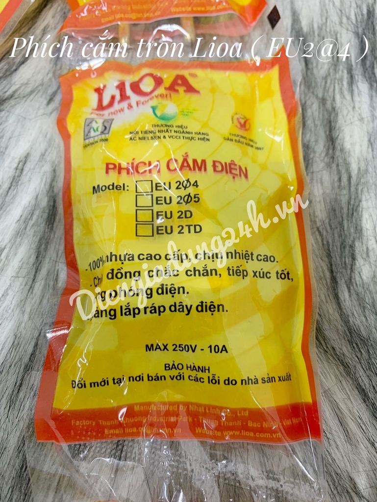 Combo 10 Phích cắm Lioa