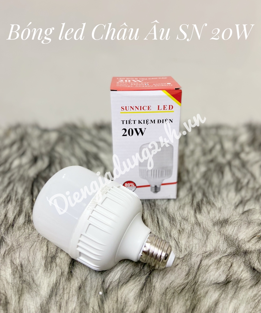 Bóng led Châu Âu Sunnice