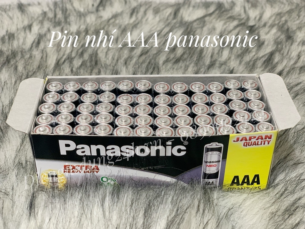 Pin nhí Panasonic AAA ( 1 hộp 60 viên )