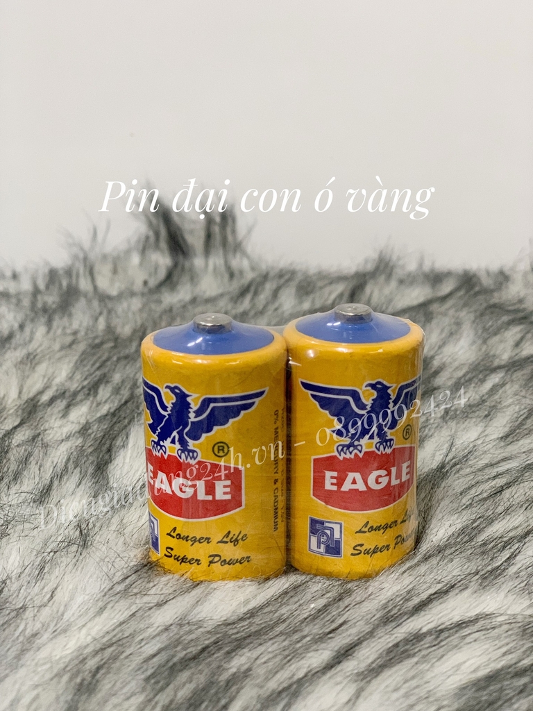 Pin đại con ó vàng ( 1 hộp 12 viên )