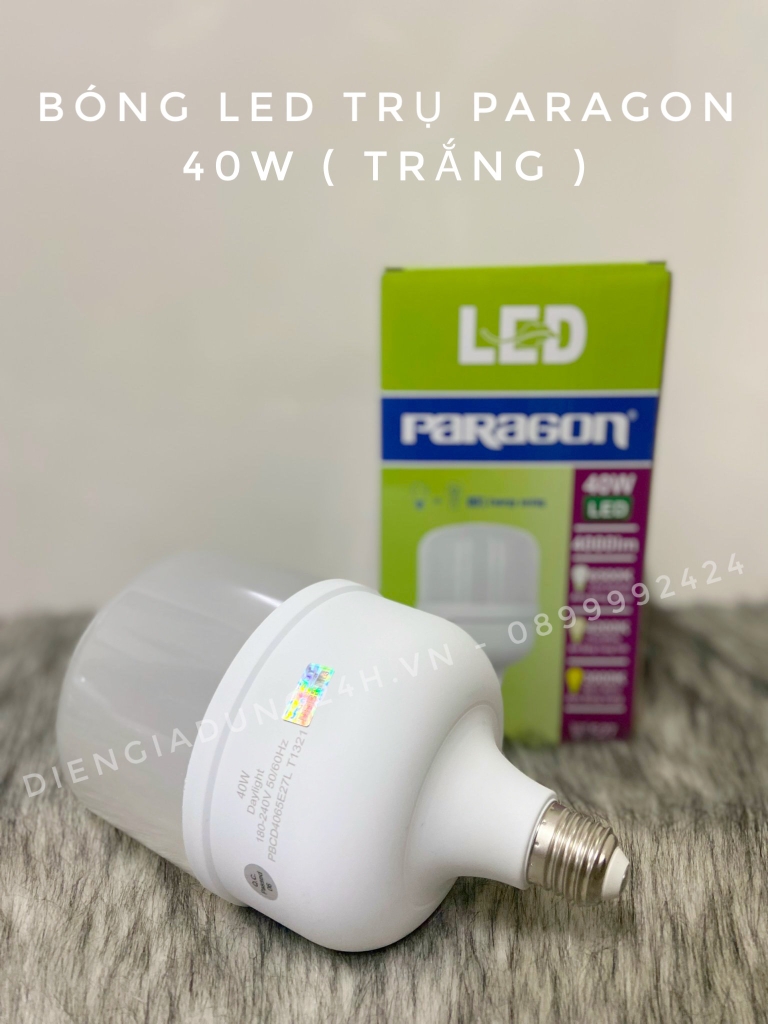 BÓNG LED TRỤ BUILB PARAGON TRẮNG