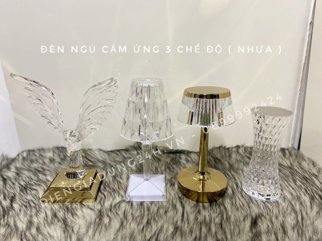 Đèn ngủ cảm ứng 3 chế độ ( Nhựa )