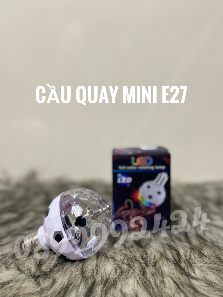 Bóng cầu quay mini E27