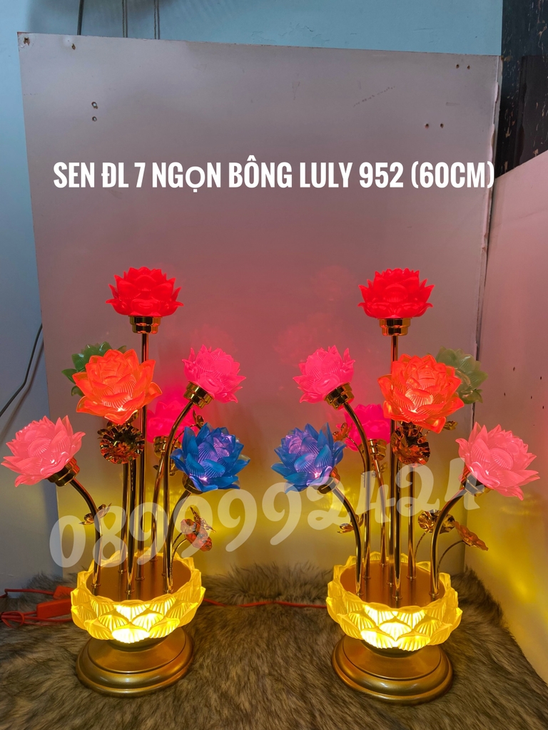 Sen ĐL 7 NGỌN BÔNG PL 952 ( 60CM )