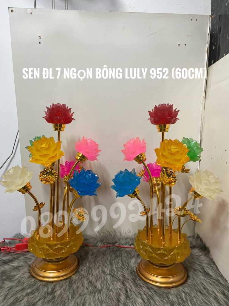 Sen ĐL 7 NGỌN BÔNG PL 952 ( 60CM )