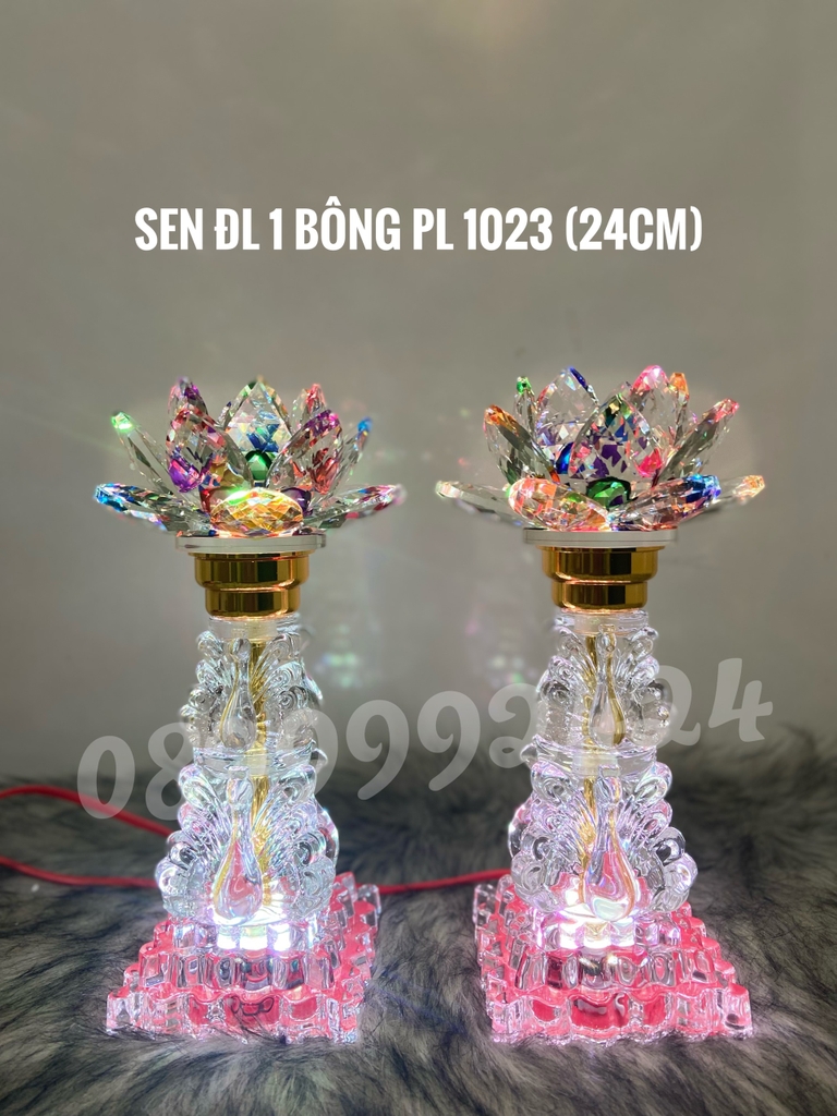 Đèn sen ĐL 1 BÔNG PL 1023 ( 24cm )