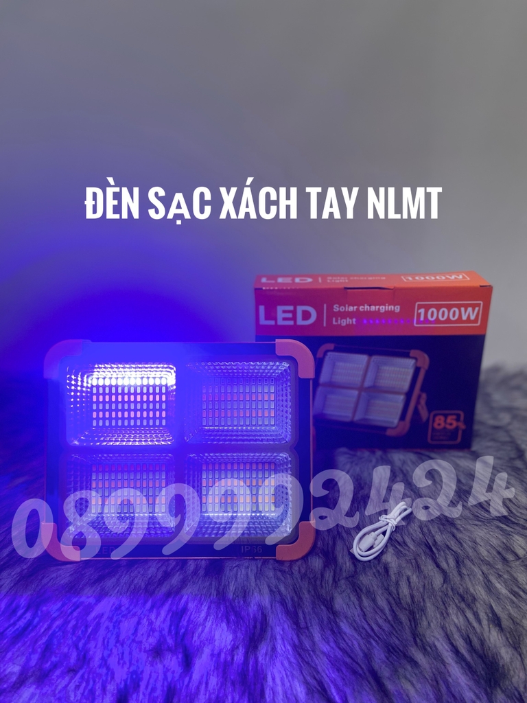 Đèn sạc xách tay NLMT 1000W