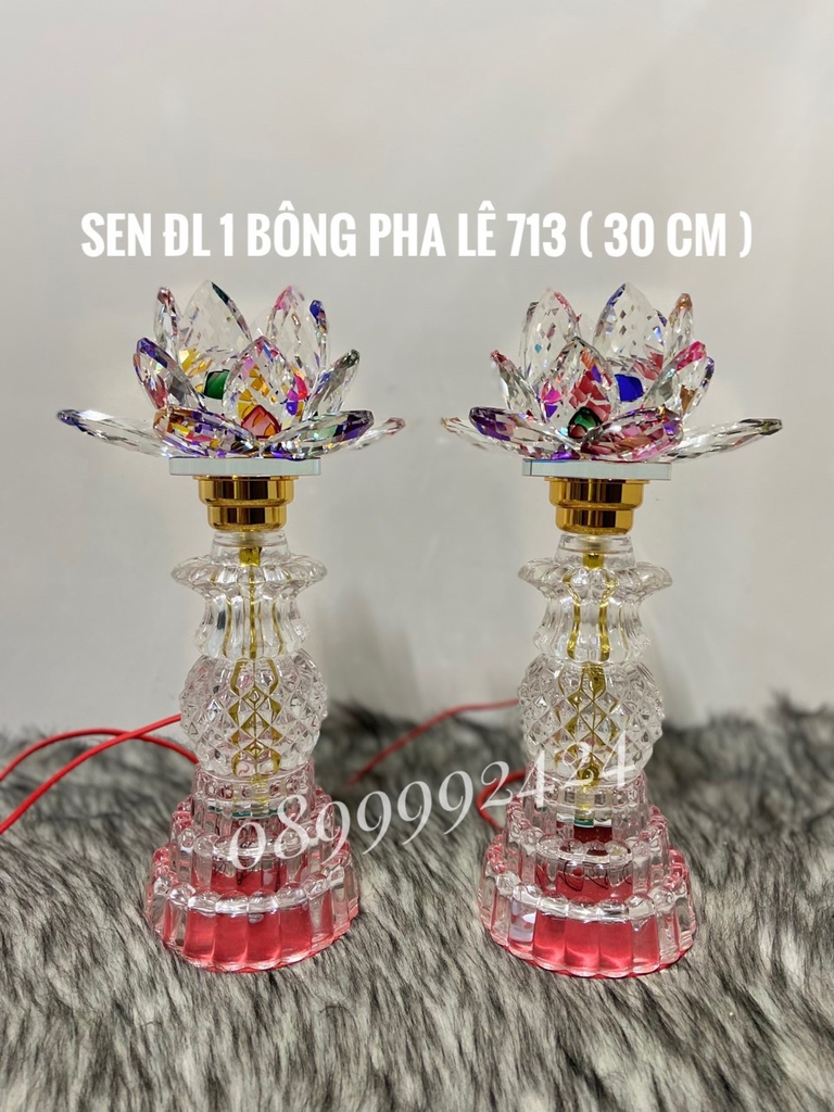 Đèn sen ĐL 1 BÔNG PL 713 ( 30cm )