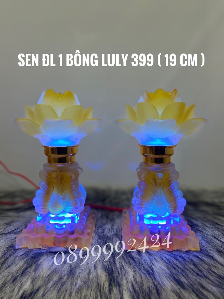 Đèn sen ĐL 1 BÔNG LULY PL 399 ( 19cm )