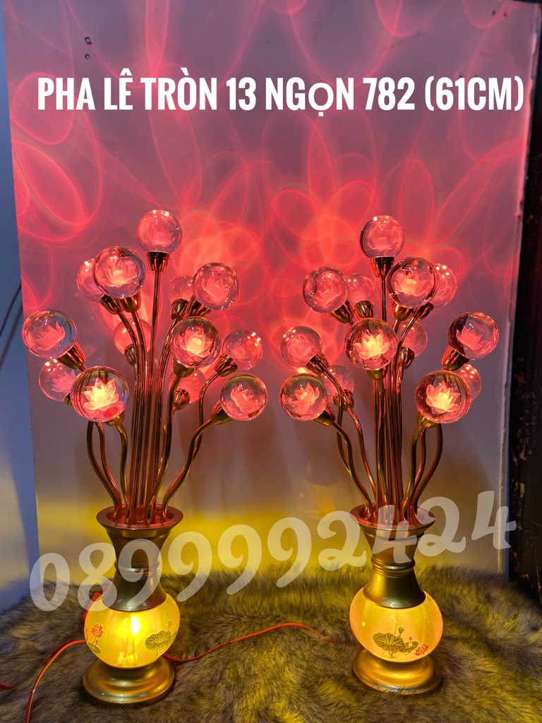 ĐÈN PHA LÊ TRÒN 13 NGỌN 782 ( 61cm )