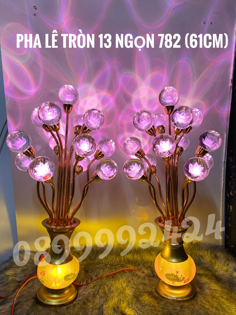 ĐÈN PHA LÊ TRÒN 13 NGỌN 782 ( 61cm )