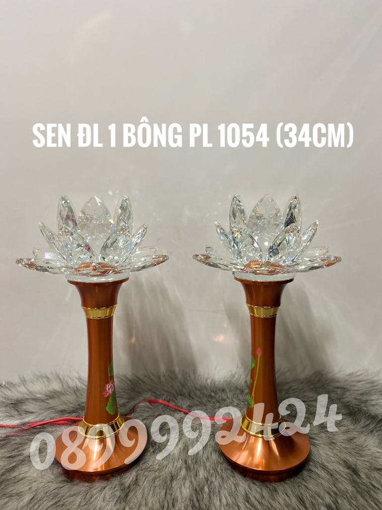 ĐÈN SEN ĐL 1 BÔNG PL 1054 ( 34cm )