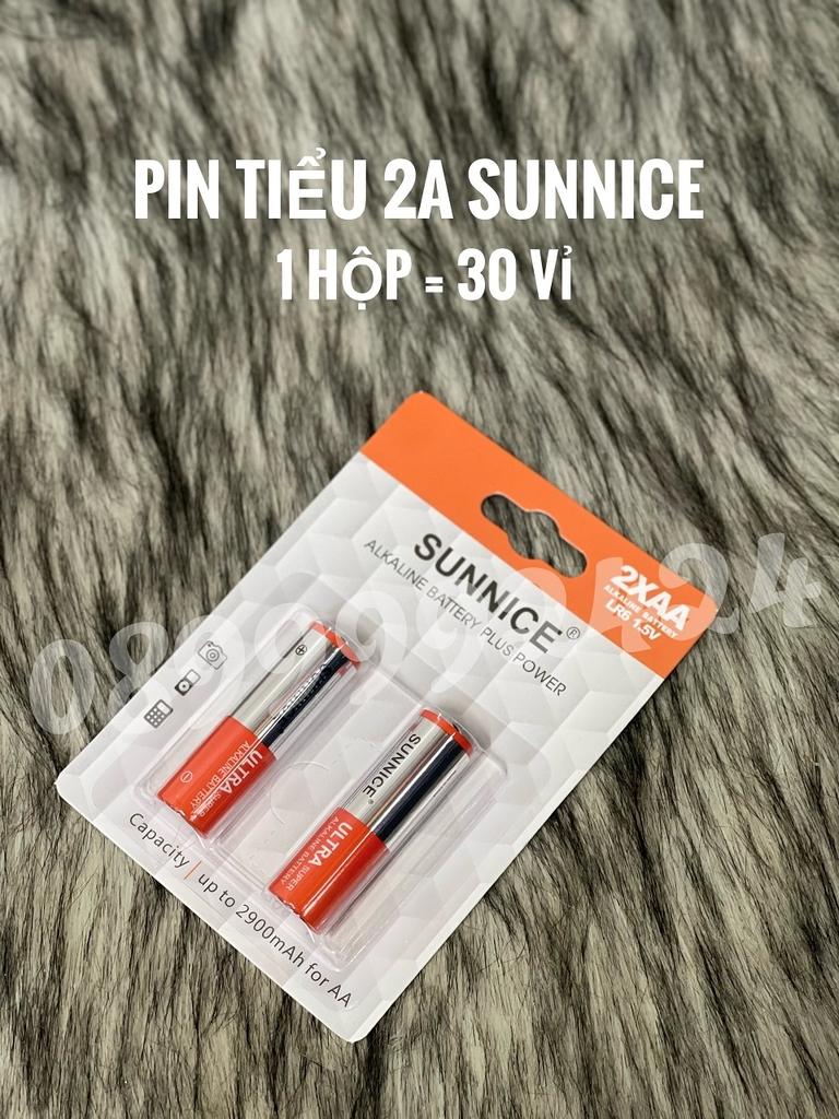 PIN VỈ AA-AAA, PIN TIỂU - NHÍ SUNNICE HÀNG CHÍNH HÃNG