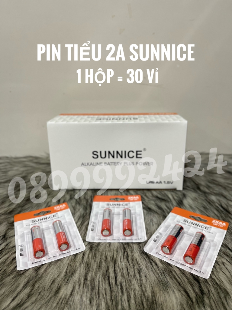 PIN VỈ AA-AAA, PIN TIỂU - NHÍ SUNNICE HÀNG CHÍNH HÃNG