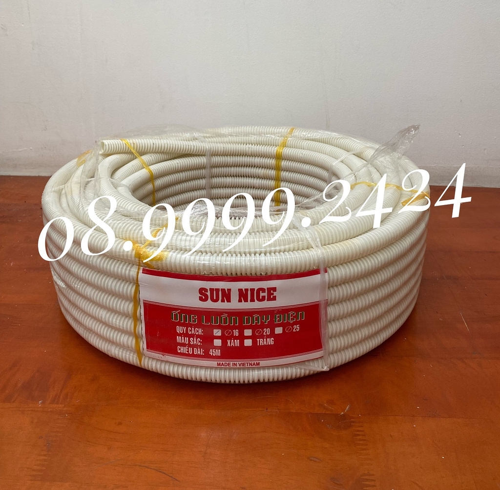 ỐNG GÀ MỀM LUỒN DÂY ĐIỆN SUNNICE PHI 16-20-25