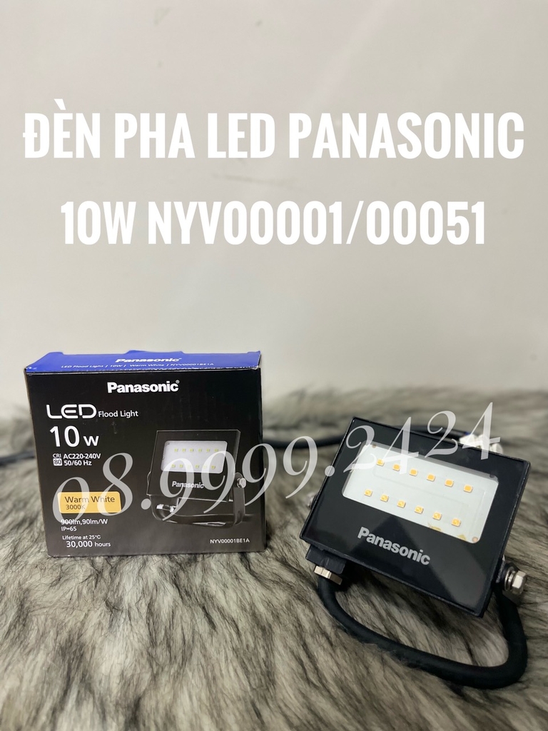 ĐÈN PHA LED PANASONIC 10W - 20W - 30W - 50W - 70W - 100W - 150W - 200W CHÍNH HÃNG, BẢO HÀNH ĐỔI MỚI.