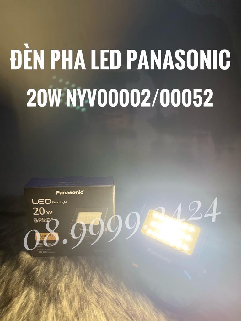 ĐÈN PHA LED PANASONIC 10W - 20W - 30W - 50W - 70W - 100W - 150W - 200W CHÍNH HÃNG, BẢO HÀNH ĐỔI MỚI.