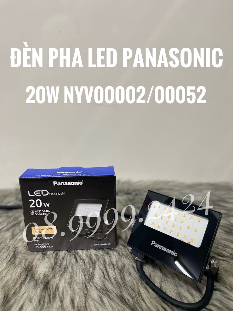 ĐÈN PHA LED PANASONIC 10W - 20W - 30W - 50W - 70W - 100W - 150W - 200W CHÍNH HÃNG, BẢO HÀNH ĐỔI MỚI.